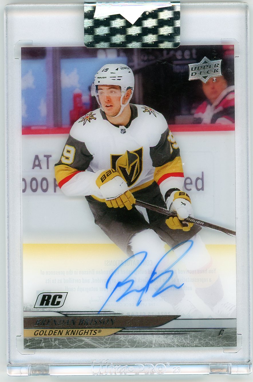 HL-P06 2024 Upper Deck Clear Cut Brendan Brisson #CC-BB RC