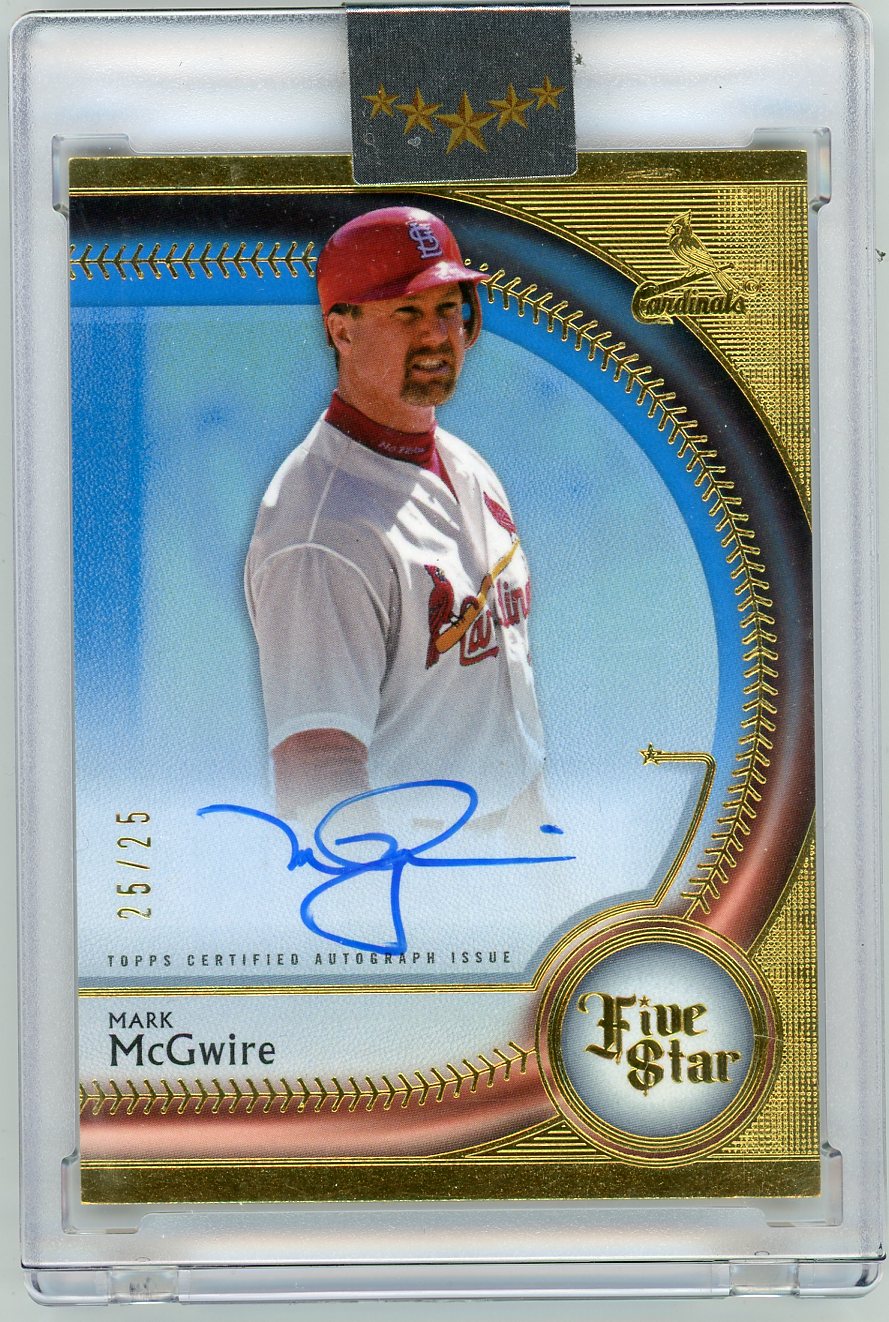 HL-P02 2024 Topps Five Star Mark McGwire #FSA-MMG /25
