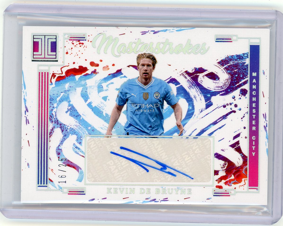 HL-P05 2024 Panini Impeccable Masterstrokes Kevin De Bruyne #M-KDB /25