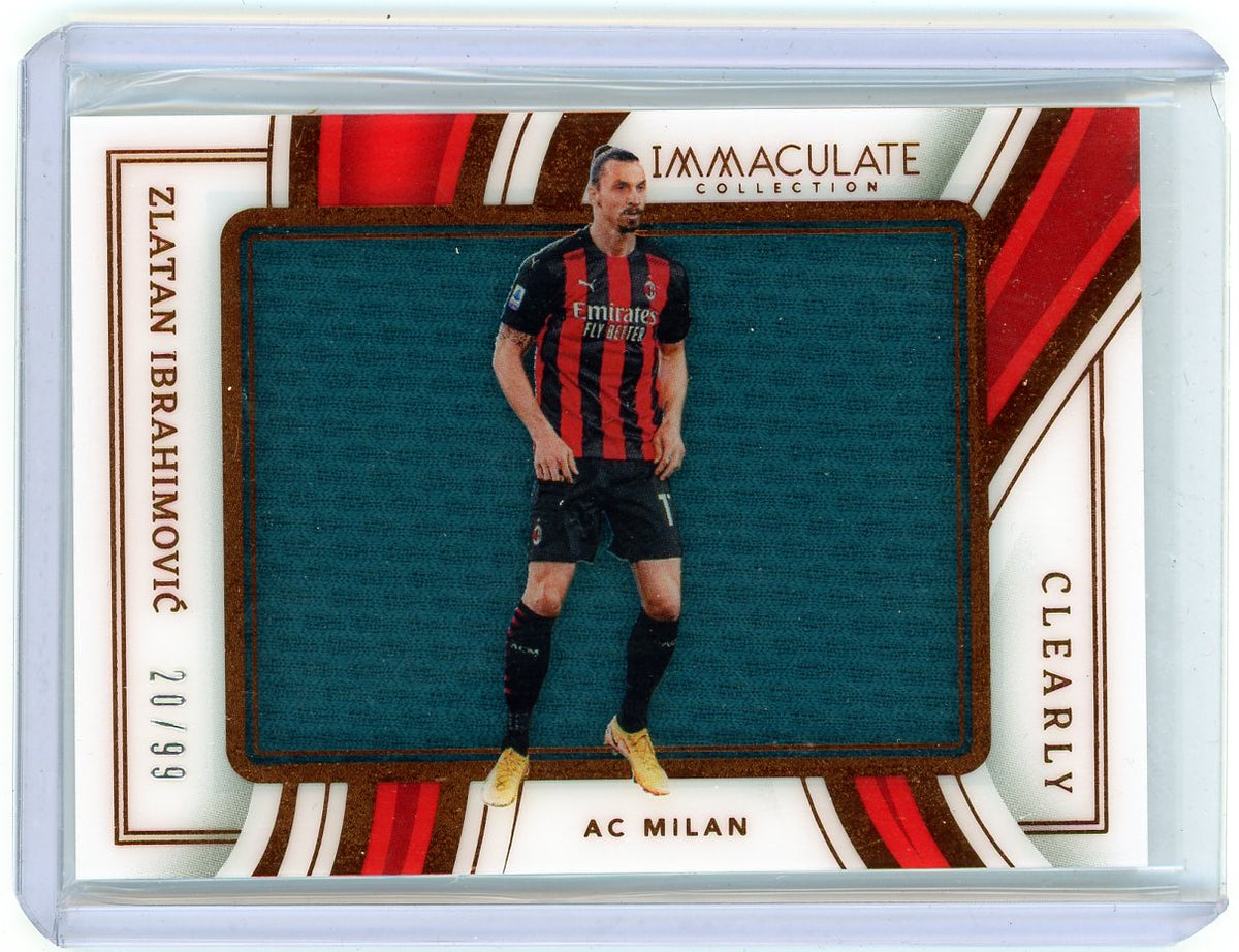 HL-P05 2024 Panini Immaculate Collection Clearly Zlatan Ibrahimović #CJ-ZI