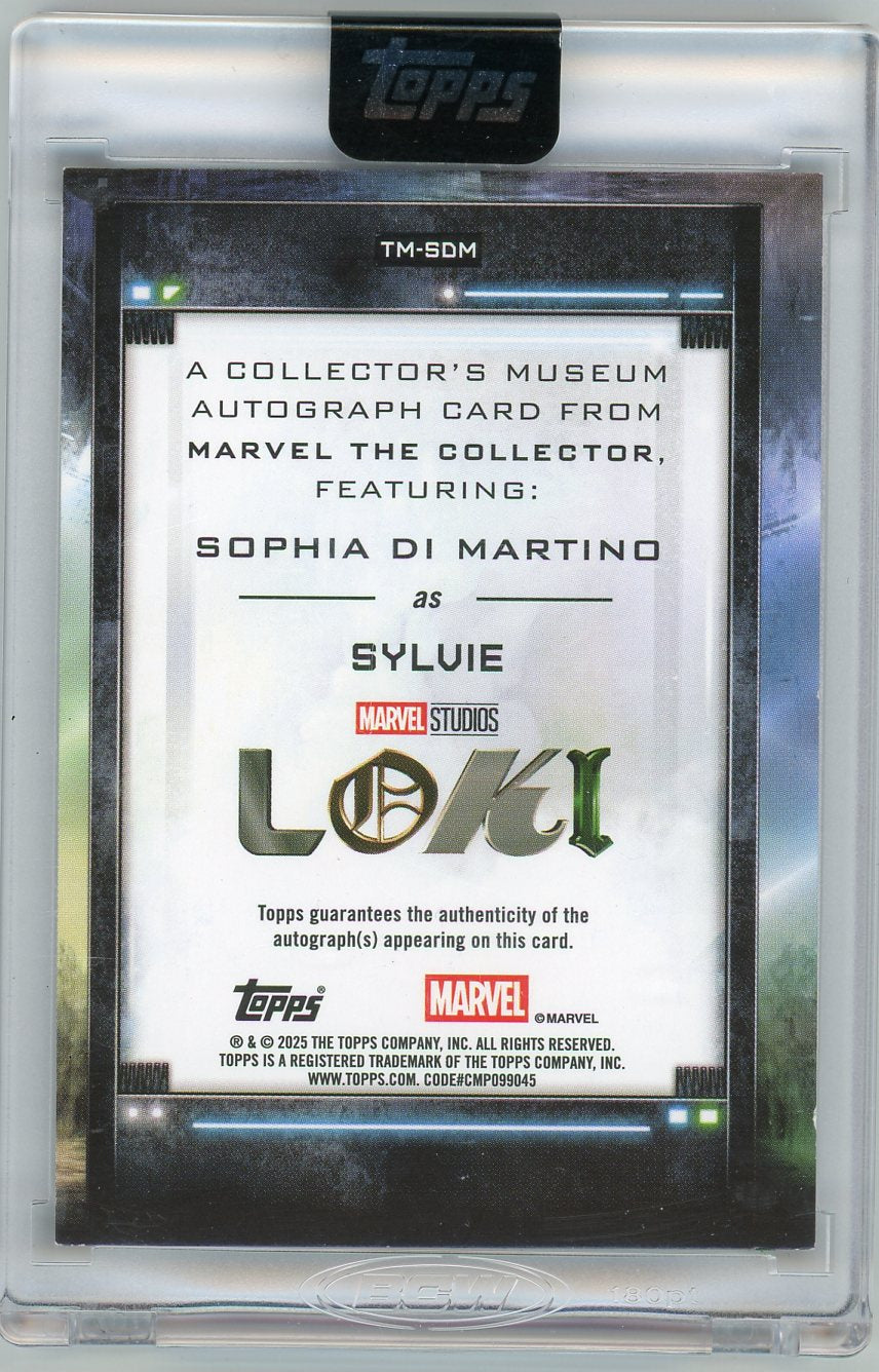 HL-P05 2025 Topps Marvel The Collector Sophia Di Martino #TM-SDM