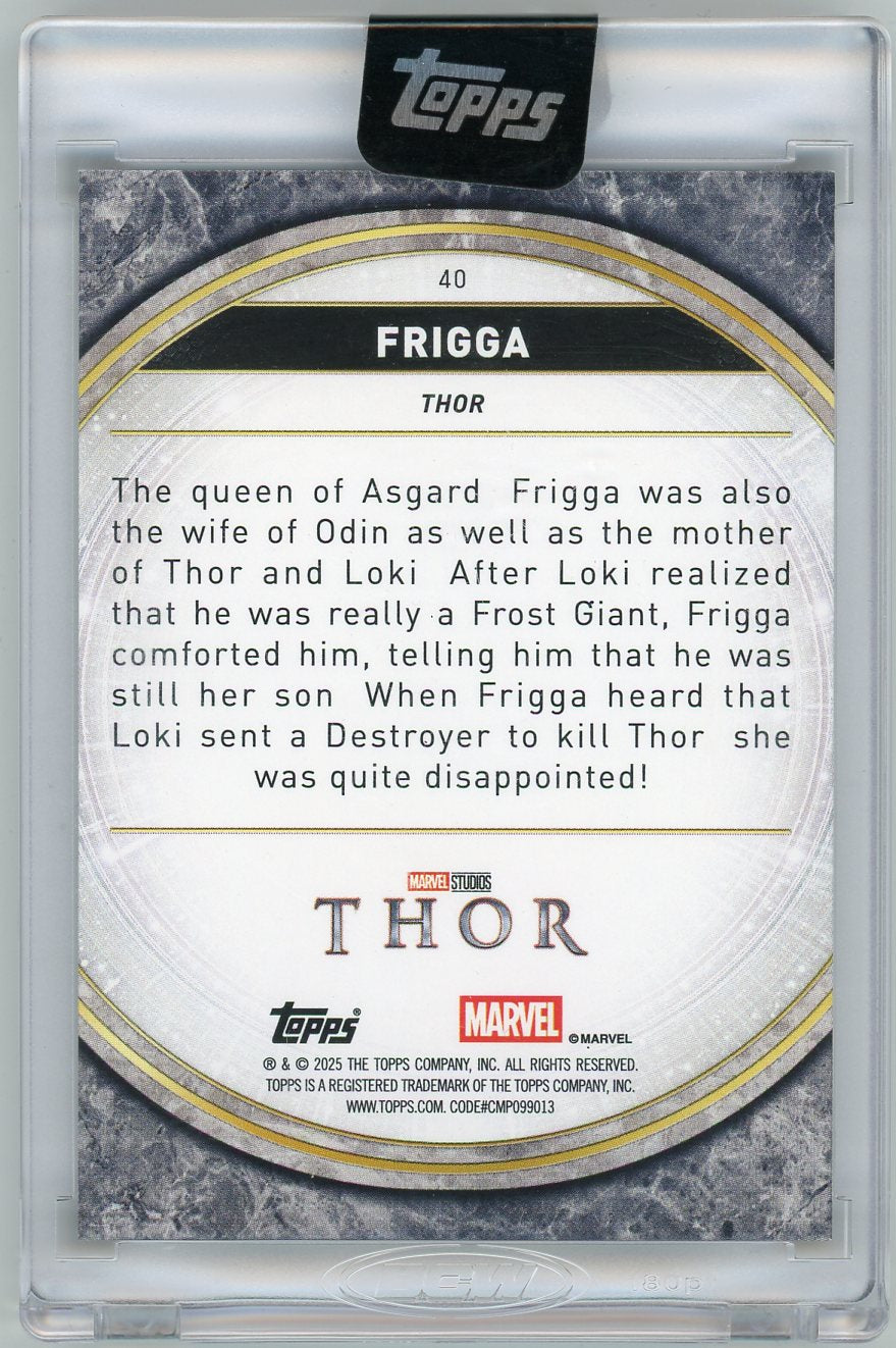 HL-P05 2025 Topps Marvel Studios Frigga 044/100 #40