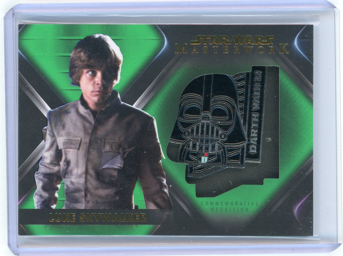 HL-INV Topps Star Wars Masterwork Luke Skywalker 45/99 Medallion #CM-LV