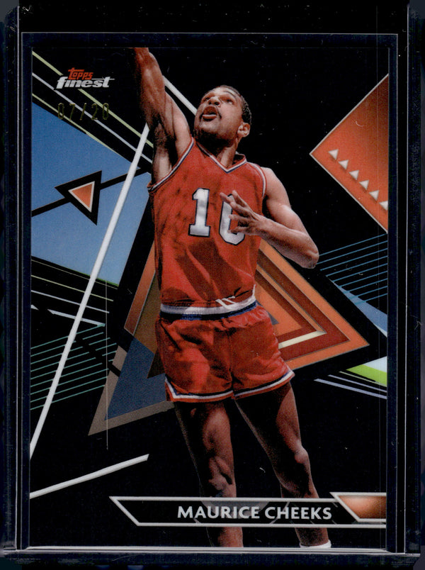 2024 Topps Finest Maurice Cheeks #136 /20