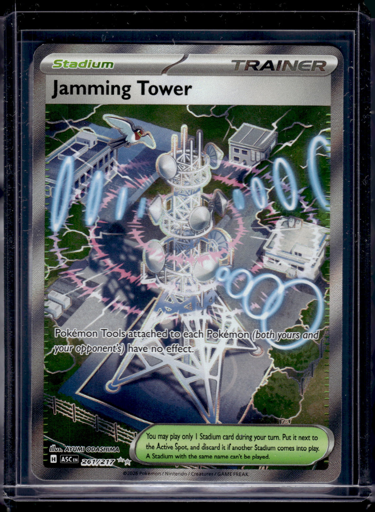 2026 Mega Evolution – Ascended Heroes Jamming Tower Holo SAR #261/217