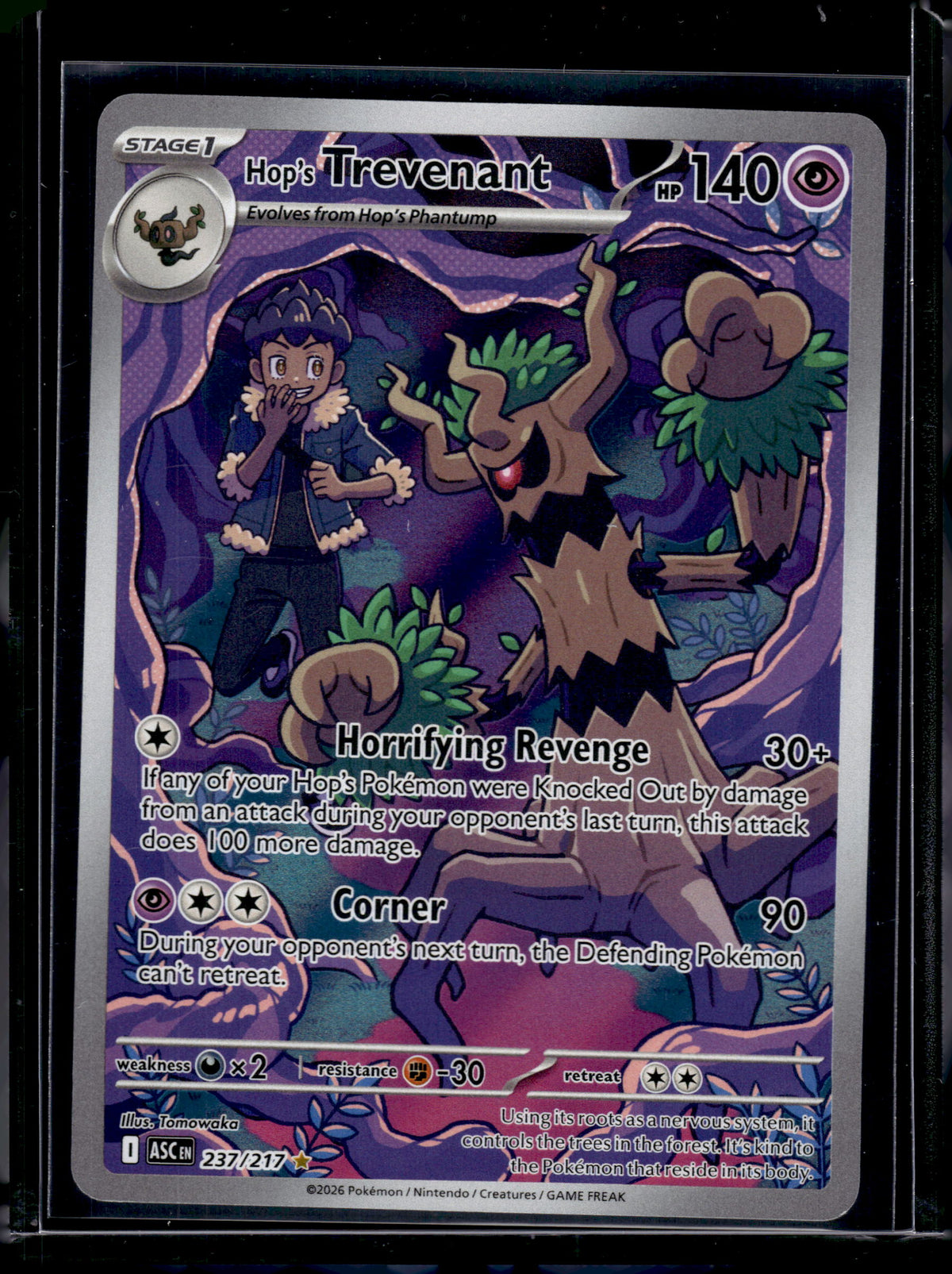 2026 Mega Evolution – Ascended Heroes Hop's Trevenant Holo #237/217