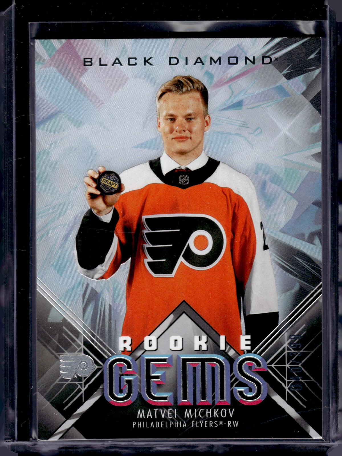 2024 Upper Deck Black Diamond Rookie Gems Matvei Michkov #RG-MM /399
