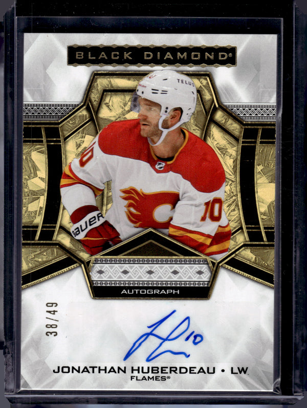 2024 Upper Deck Black Diamond Hockey Jonathan Huberdeau #BDB-JH /49 Auto