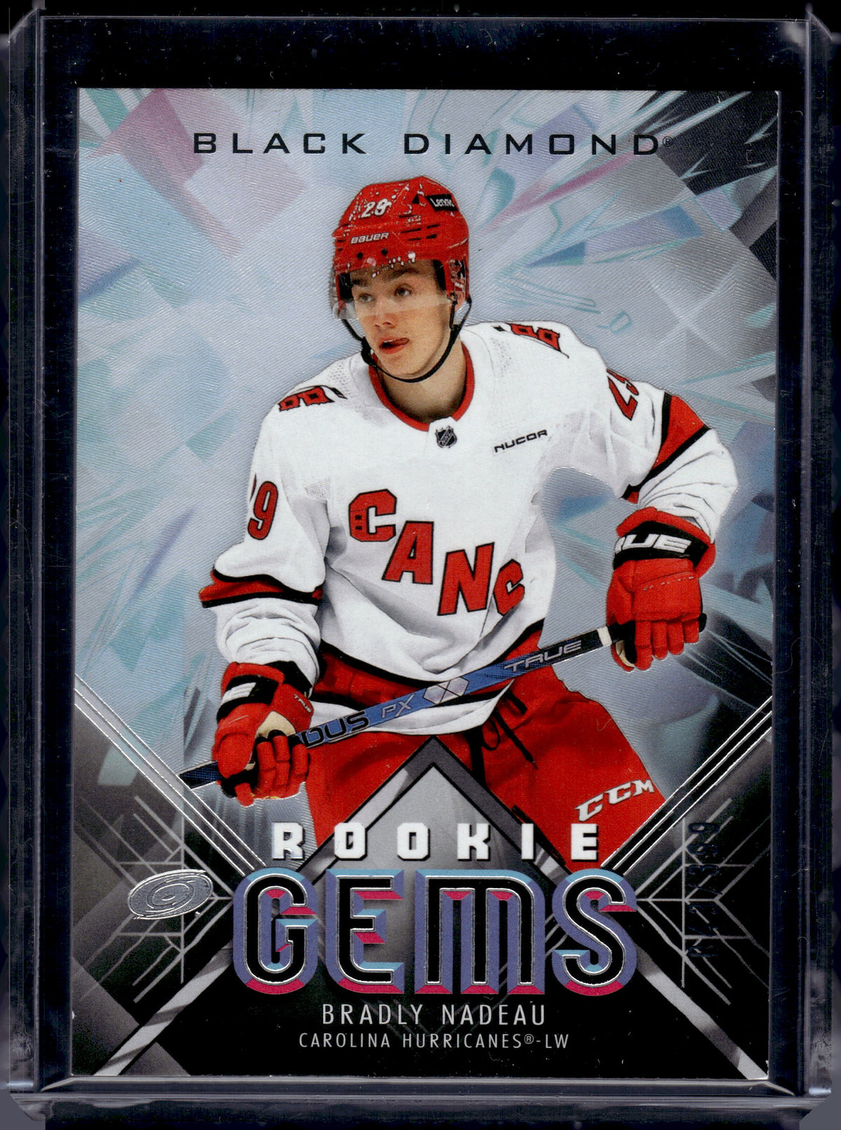 2024 Upper Deck Black Diamond Rookie Gems Bradly Nadeau #RG-BN /399
