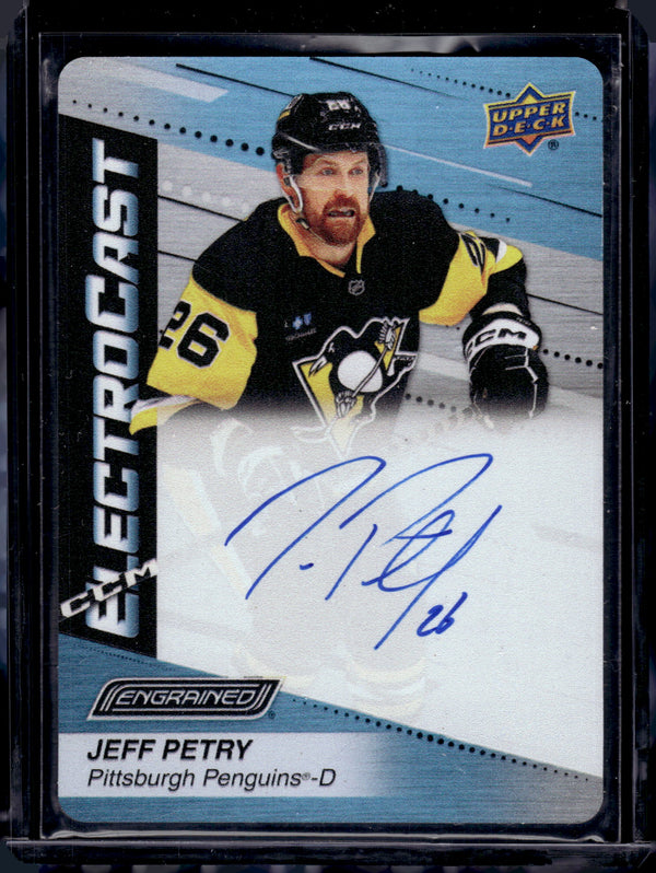 2024 Upper Deck Engrained Electrocast Jeff Petry #EC-11 Metal Auto