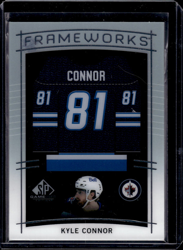 2025 Upper Deck SP Game Used Frameworks Kyle Connor #F-KC