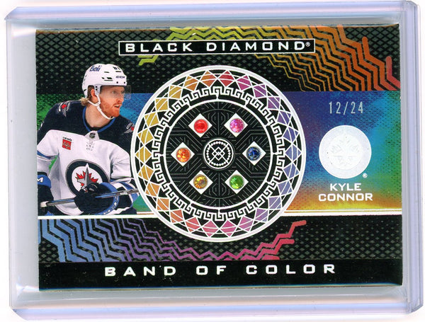 2024 Upper Deck Black Diamond Band of Color Kyle Connor #BC-KC /24