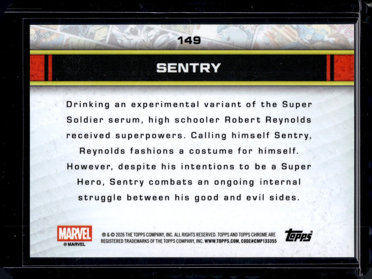 2026 Topps Chrome Marvel Sentry 66/99 #149