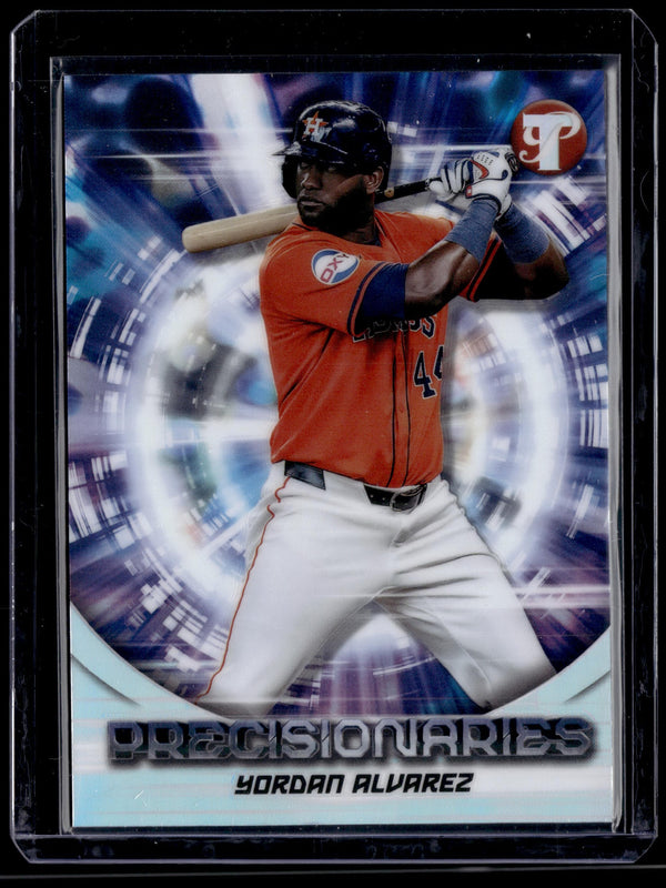 HL-P01 2025 Topps Pristine Precisionaries Yordan Alvarez #PR-30 Houston Astros