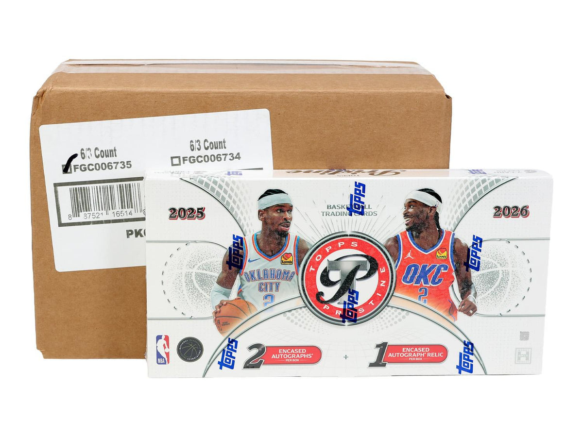 2025-26 Topps Pristine Basketball Hobby 6-Box Case
