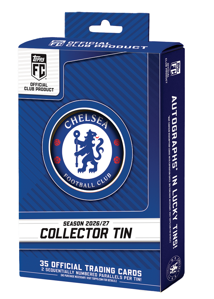 2026-27 Topps Chelsea FC Soccer Collector Tin