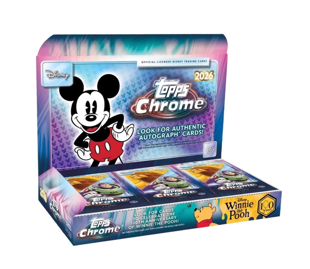 2026 Topps Chrome Disney Hobby Box