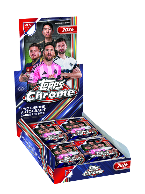 2026 Topps Chrome MLS Soccer Hobby Box