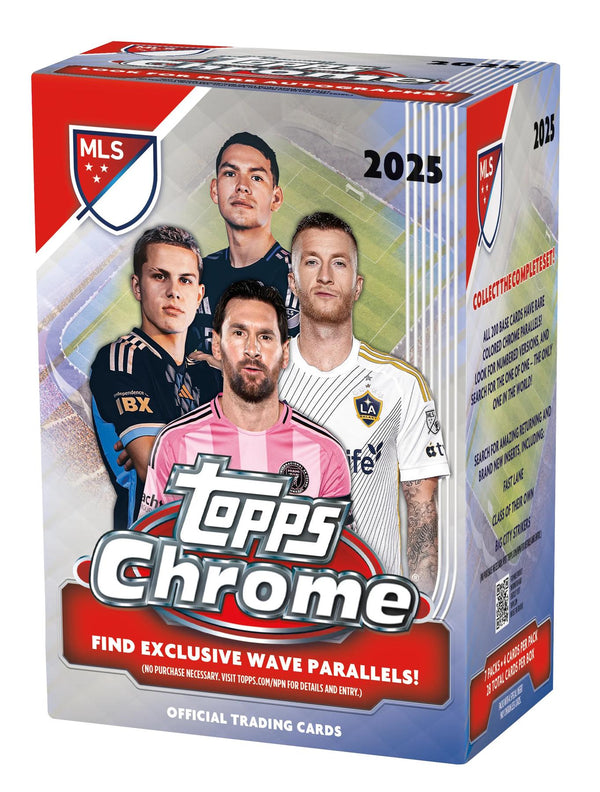 2025 Topps MLS Chrome Blaster 40-Box Case