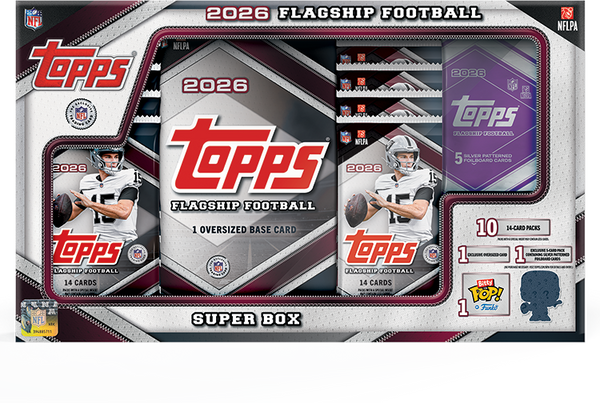 2026 Topps NFL Flagship Football Super Box