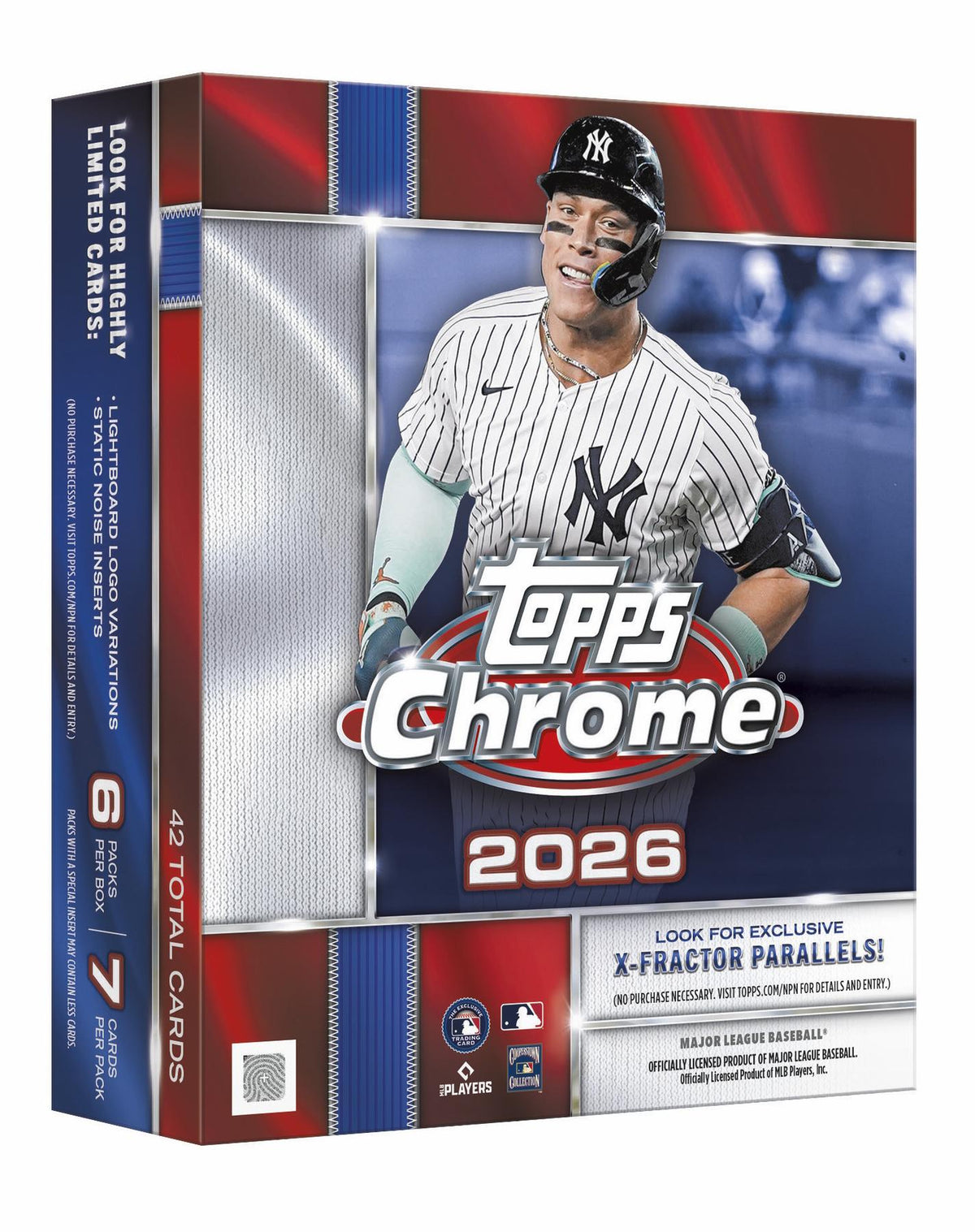 2026 Topps Chrome Baseball Mega Box