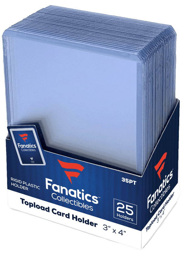 Fanatics 35pt 3x4 Top Loaders (25 Count)