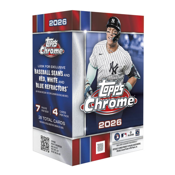 2026 Topps Chrome Baseball Blaster Box - Pre Order