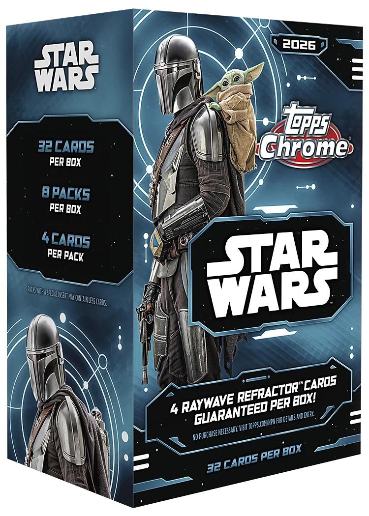 2026 Topps Star Wars Chrome Blaster Box
