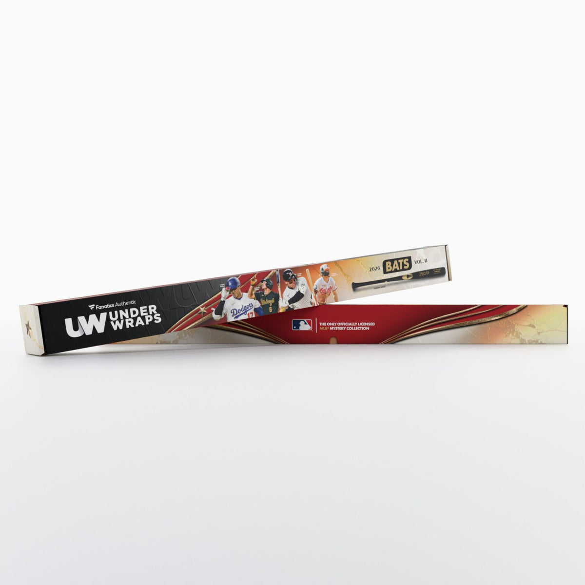2026 Fanatics Under Wraps Autographed MLB Bats Vol. II Mystery Box