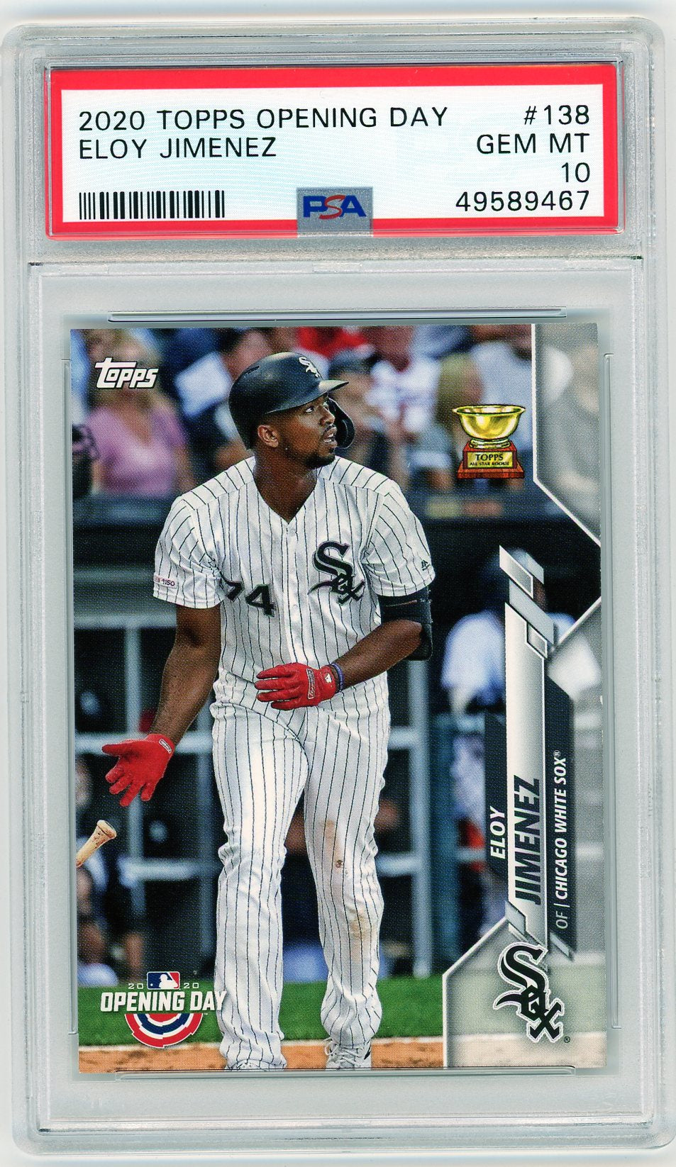 2020 Topps Opening Day Eloy Jimenez #138 PSA 10