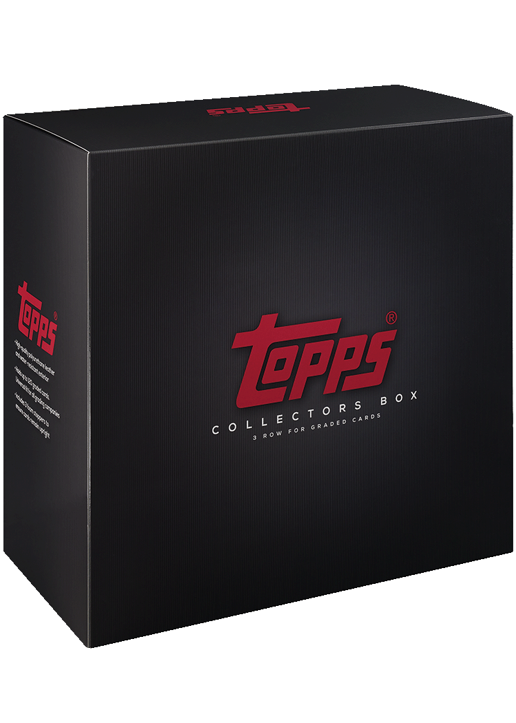 Topps Collectors Box 3 Row - packaging