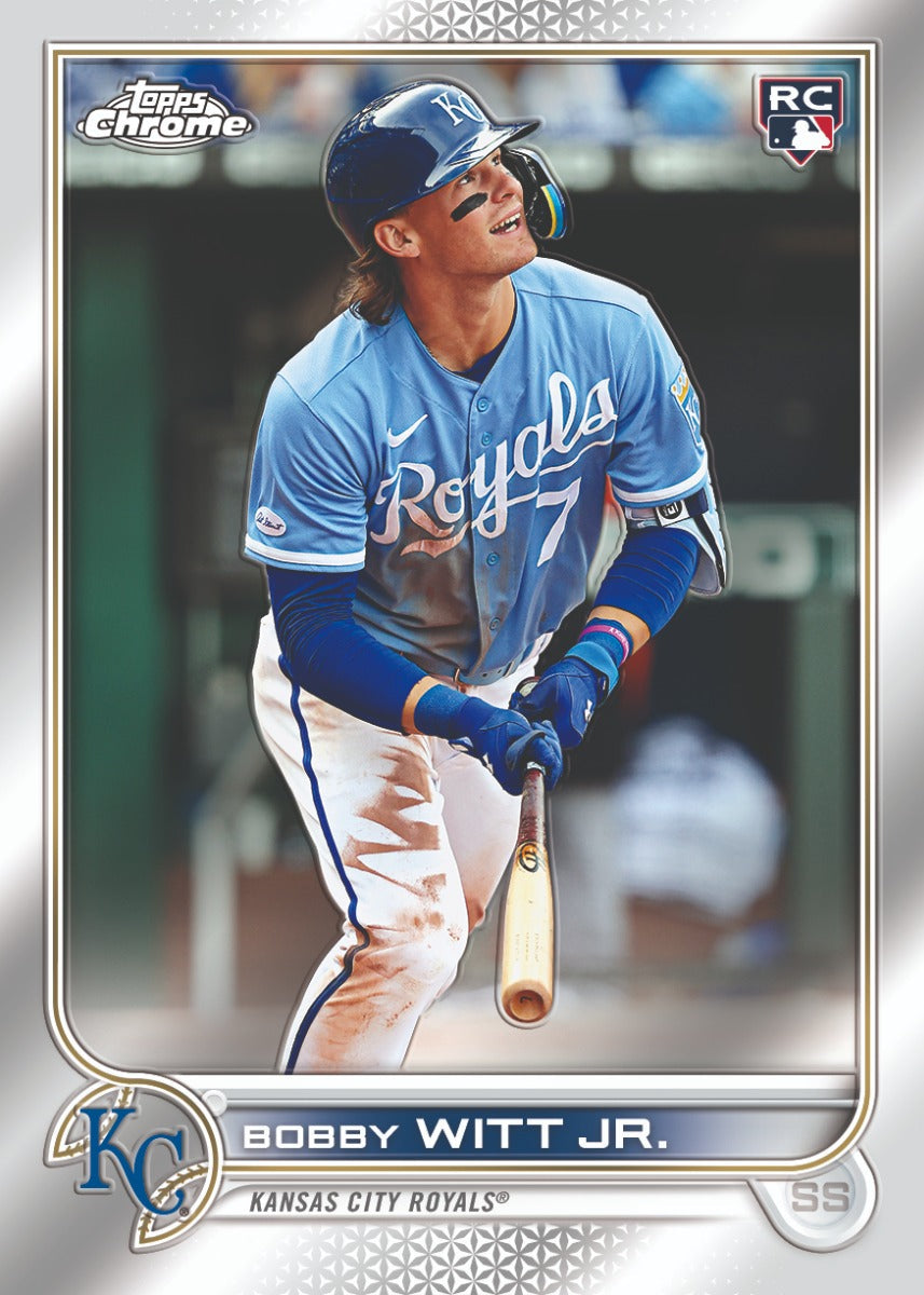 2022 Topps Chrome Update Series Baseball Hanger Box - detail