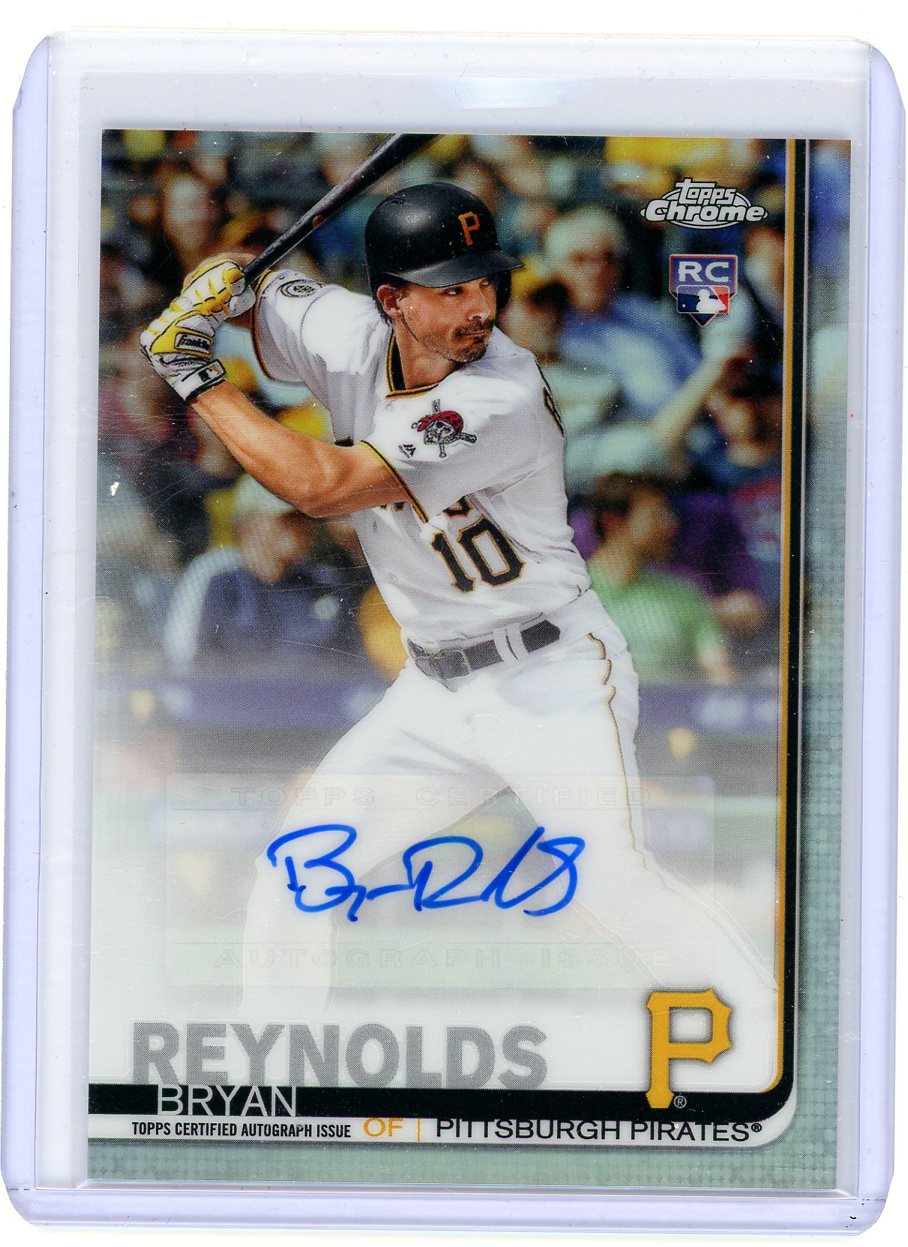HL-P03 2019 Topps Chrome Update Target Bryan Reynolds #CUA-BRE Auto RC