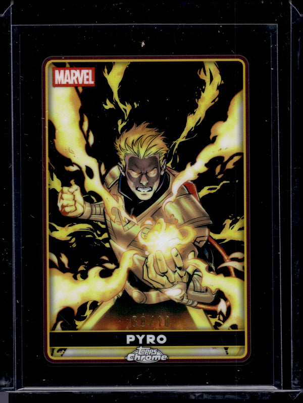 HL-P04 Topps Chrome Marvel Deadpool Pyro 08/10 #11