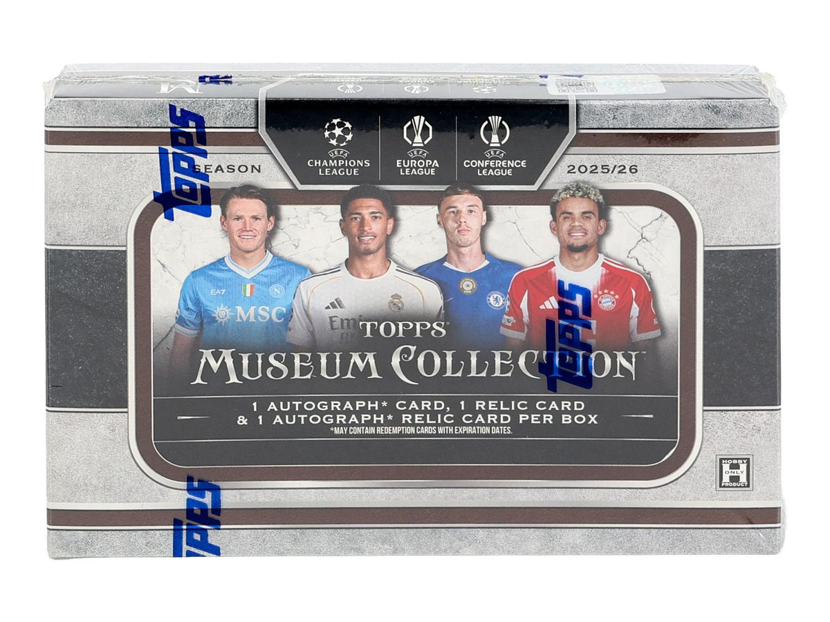 2025-26 Topps UEFA Club Competitions Museum Collection Soccer Hobby Box