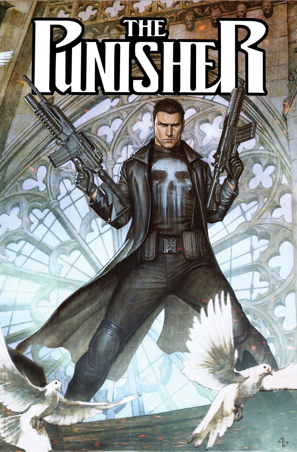 Punisher: Enter the War Zone Omnibus HC – Adi Granov Cover [DM Only]