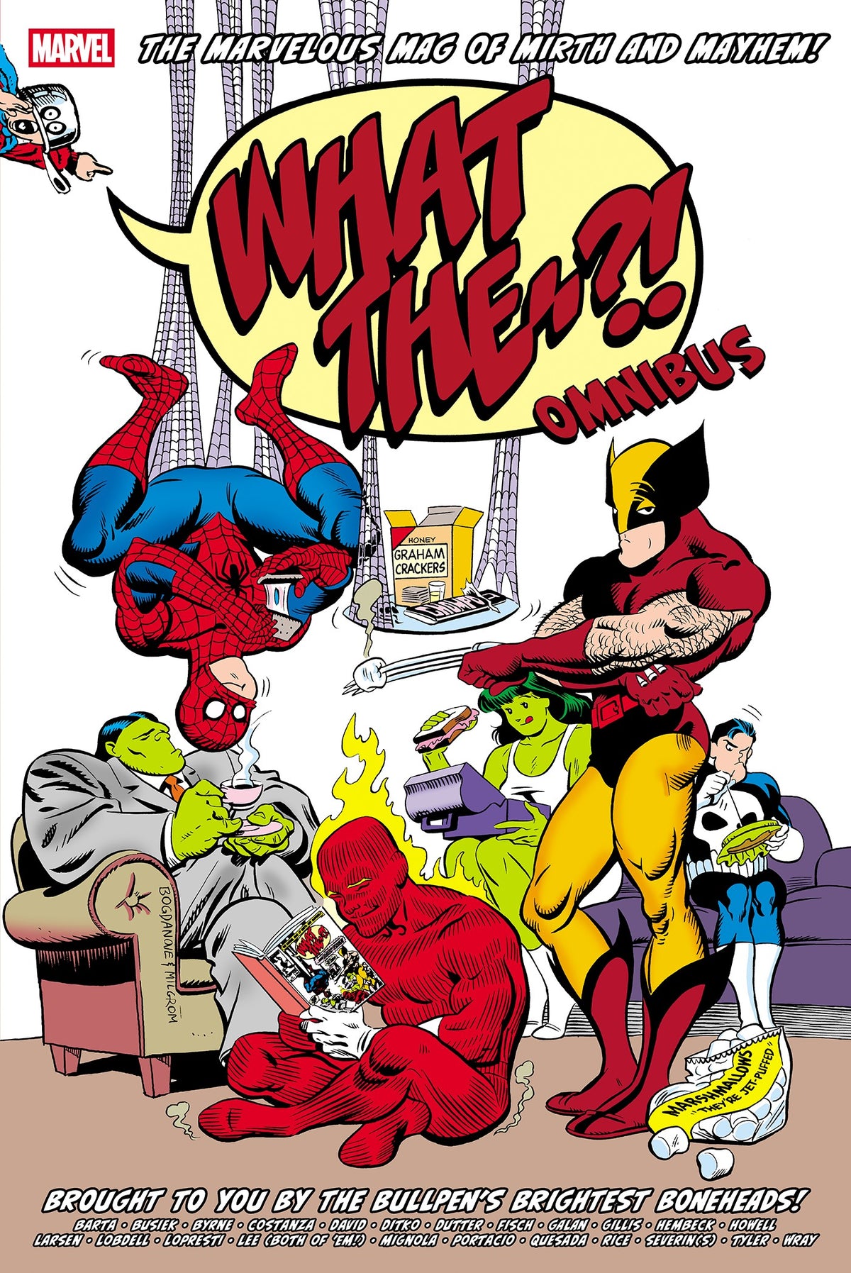 What The--?! Omnibus HC – Jon Bogdanove Cover