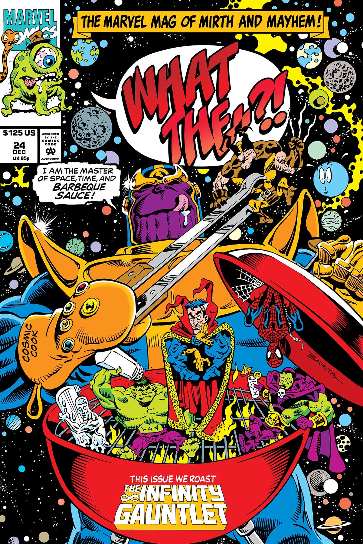 What The--?! Omnibus HC – Hilary Barta Cover [DM Only]