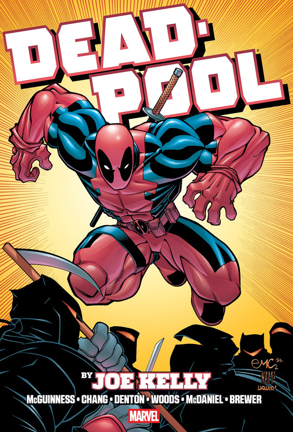 Deadpool by Joe Kelly Omnibus HC – Ed McGuinness Ninja Cover [New Printing, DM Only] (Pre-Order)
