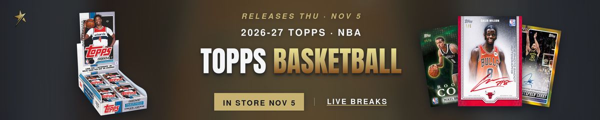 2026-27 Topps Basketball — in store Nov 5 at Headline