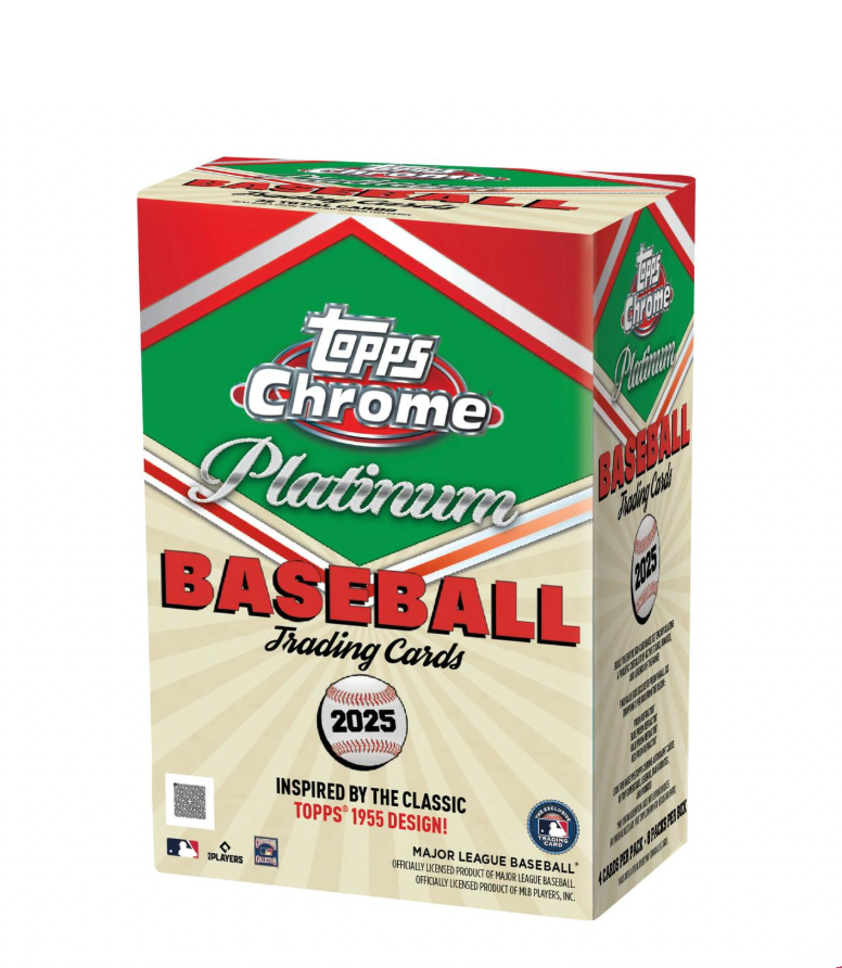 2025 Topps Chrome Platinum Baseball Blaster Box
