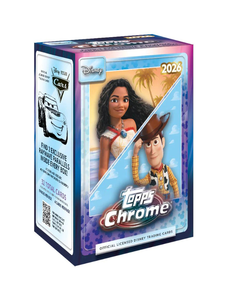2026 Topps Chrome Disney Blaster Case (40 Boxes)