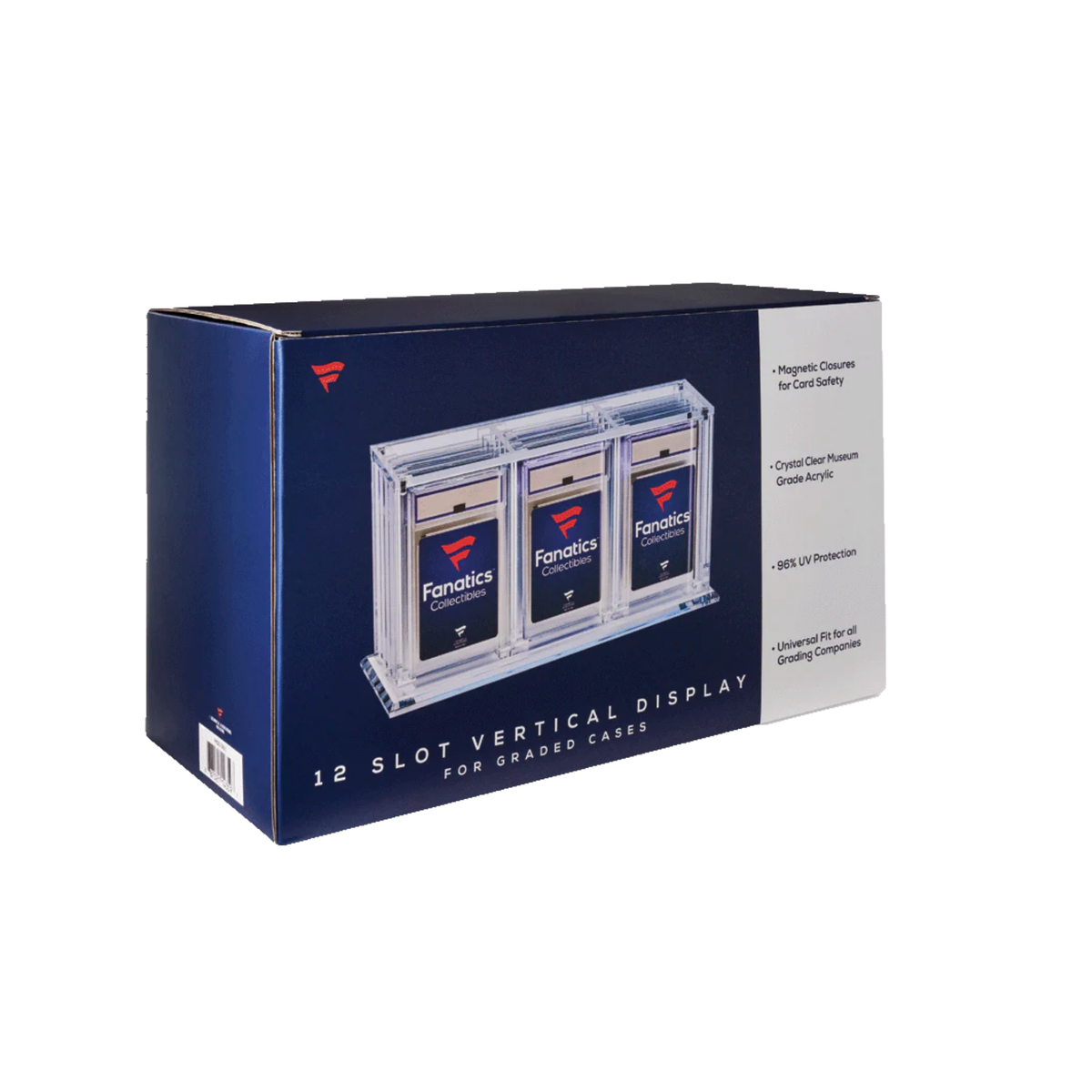 Fanatics 12-Slot Vertical Graded Acrylic Case