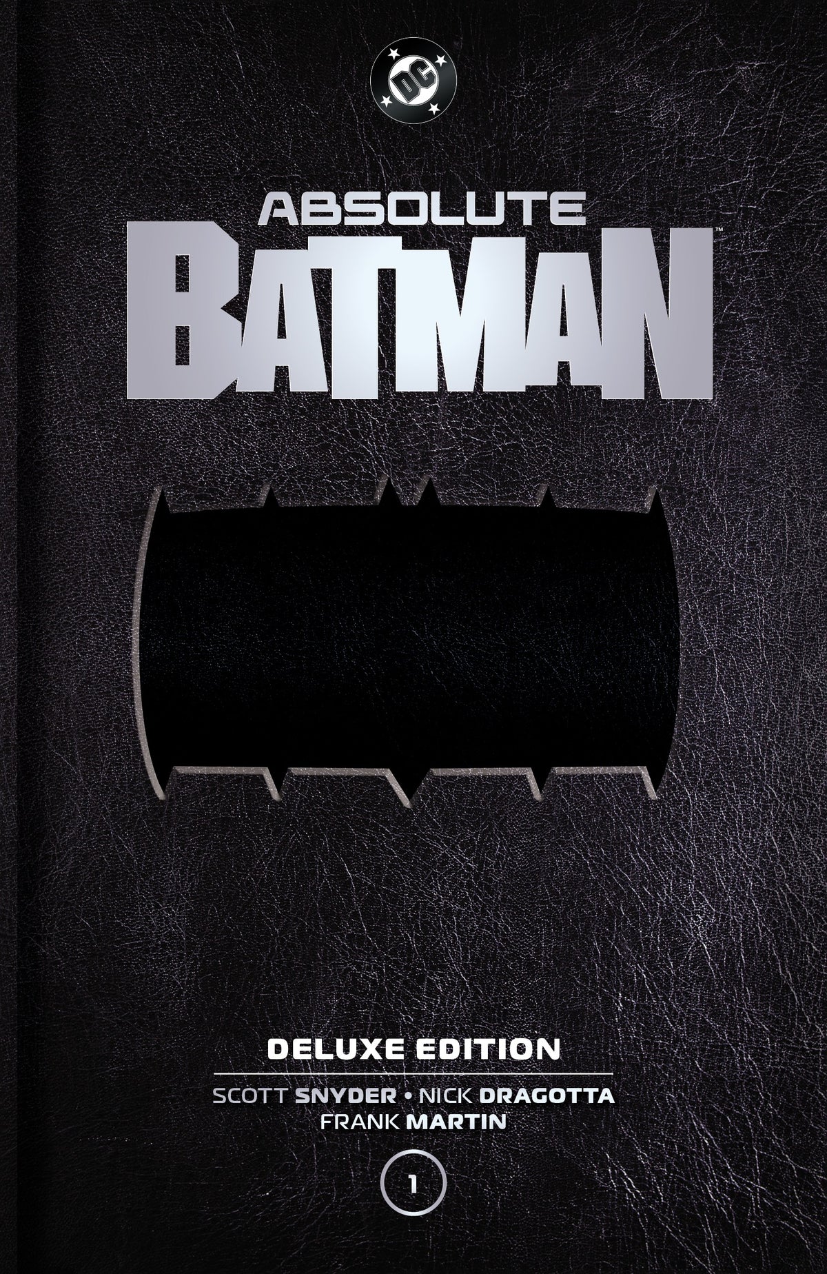 Absolute Batman Deluxe Edition Vol 1 hardcover cover