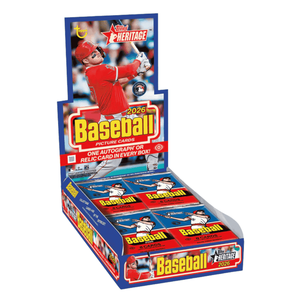 2026 Topps Heritage Baseball Hobby Box