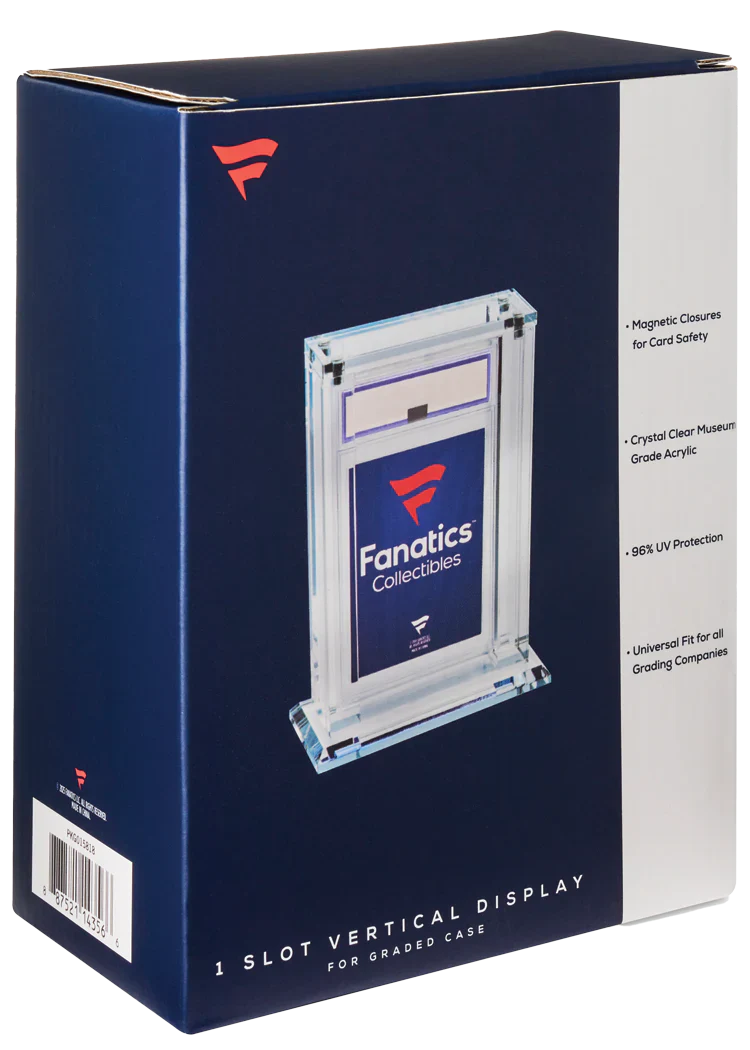 Fanatics 1-Slot Vertical Graded Acrylic Case