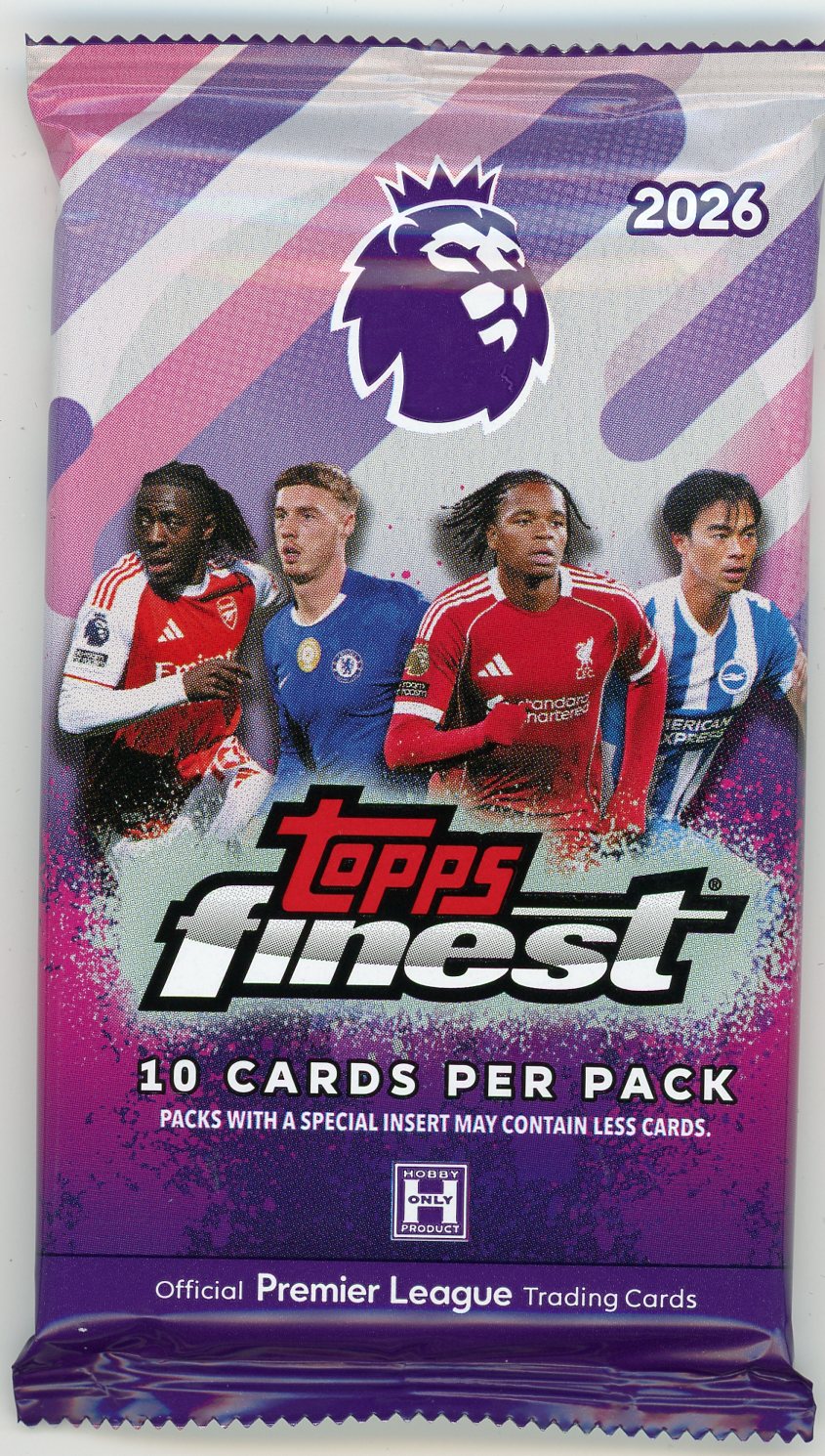 2025-26 Topps Finest Premier League EPL Soccer Hobby Pack