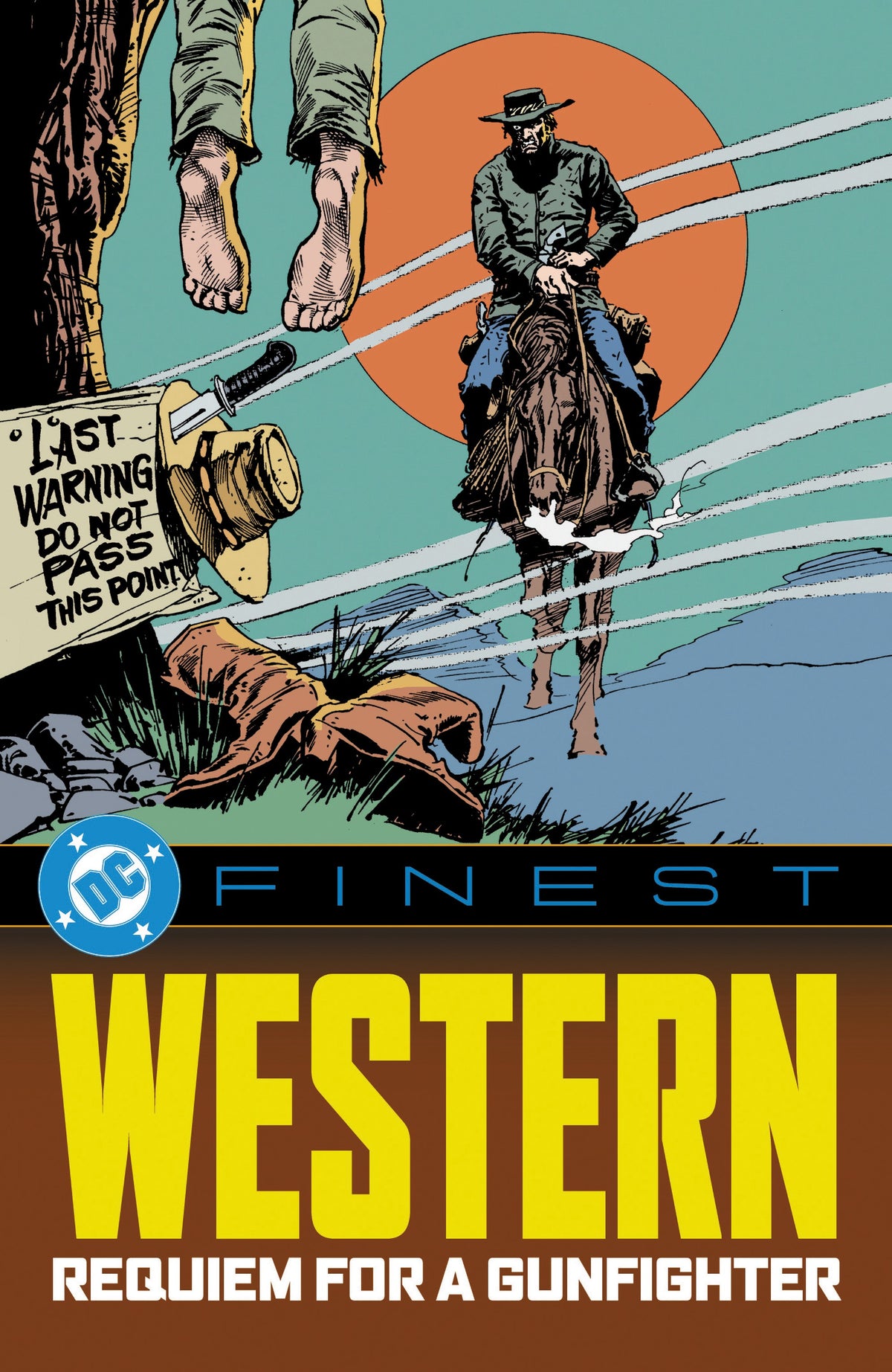 DC Finest: Western: Requiem for a Gunfighter TP cover