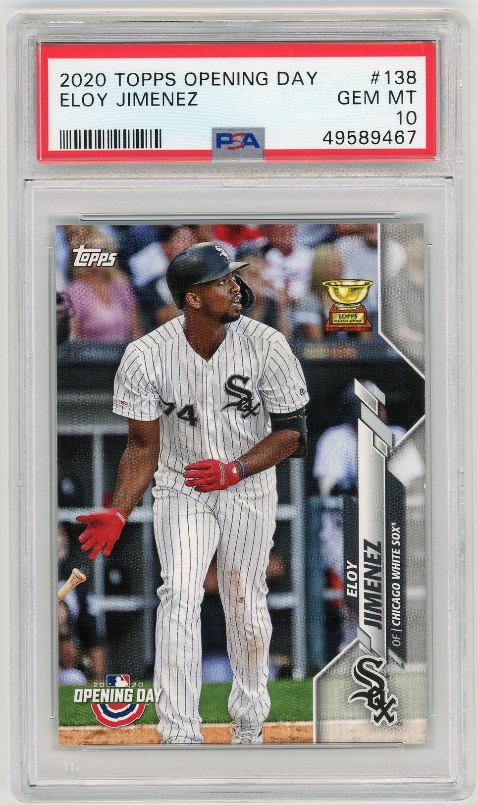2020 Topps Opening Day Eloy Jimenez #138 PSA 10