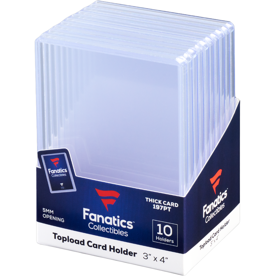 Fanatics Collectibles 197pt 3x4 Toploaders - 10 Count